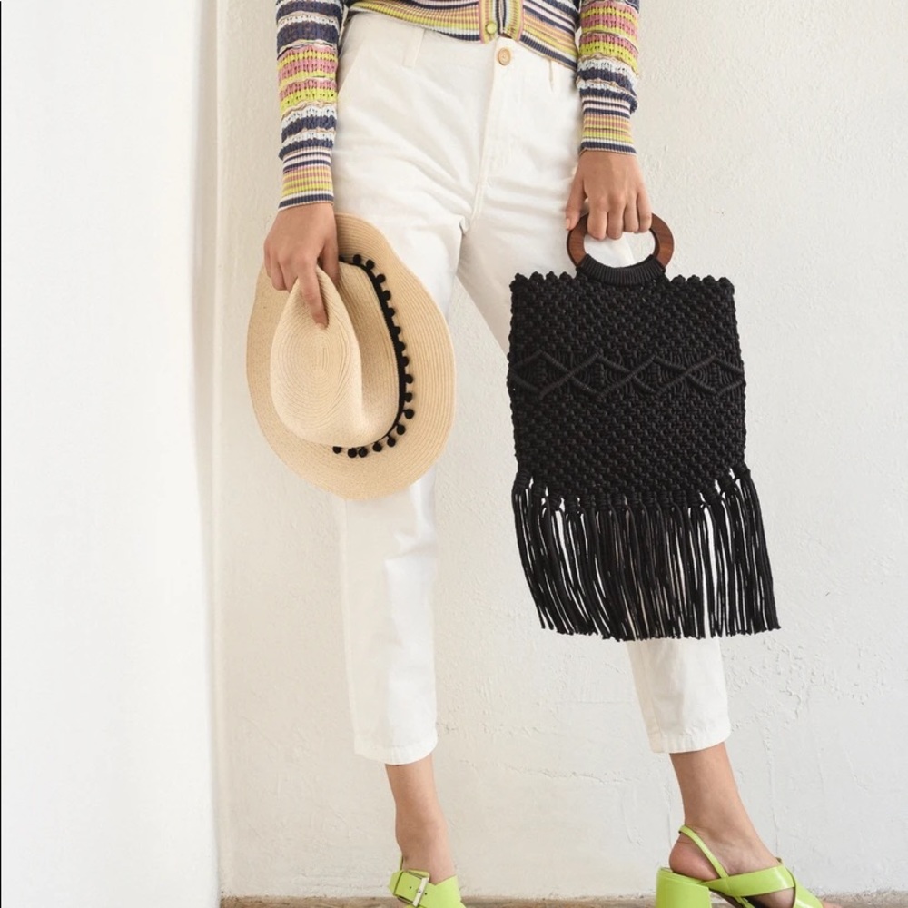 Danielle Nicole's Macramé Handbag